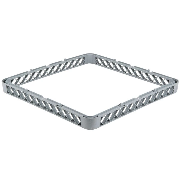 Noble Warewashing Open Gray Full-Size Glass Rack Extender