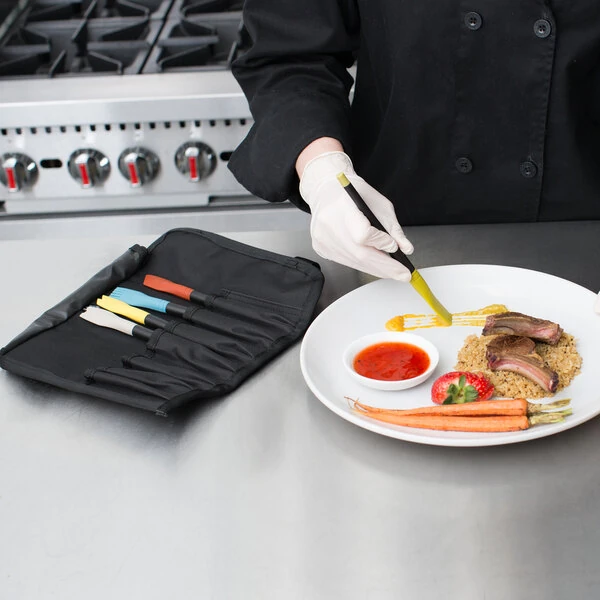Mercer Culinary M35615 6 Piece Silicone Brush Plating Set