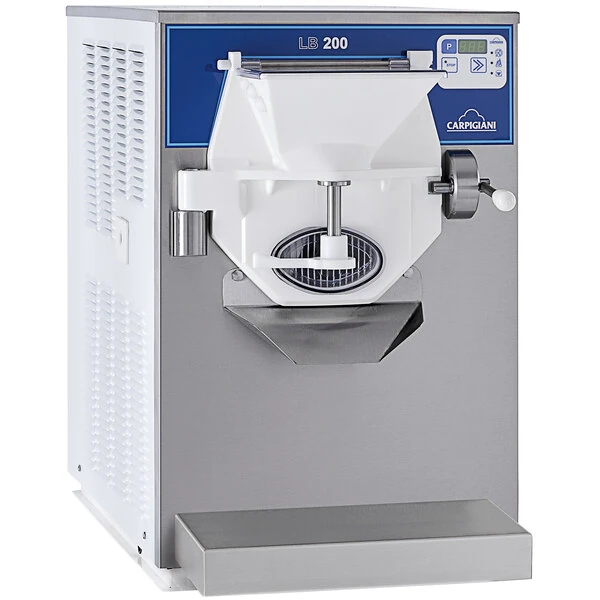 Carpigiani LB-200 G Tronic-W 5 Qt. Countertop Water Cooled Gelato Batch Freezer - 208-230V
