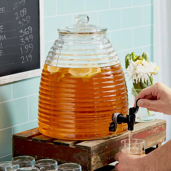 Acopa 2.4 Gallon Glass Beverage Dispenser