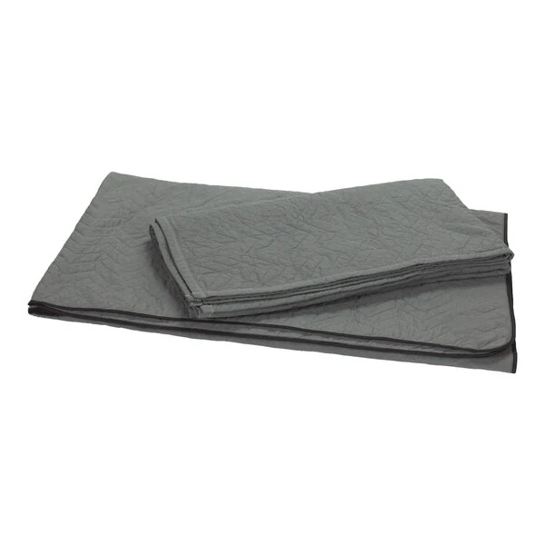 RefrigiWear 8' x 10' Gray Insulated Value Blanket 149BLGRA810 - 4/Case