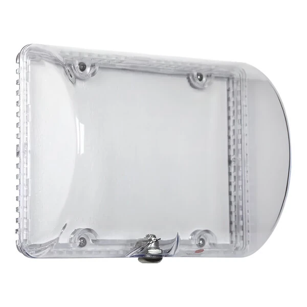 Safety Technology International Clear Flush-Mount Thermostat Protector with Key Lock STI-9110