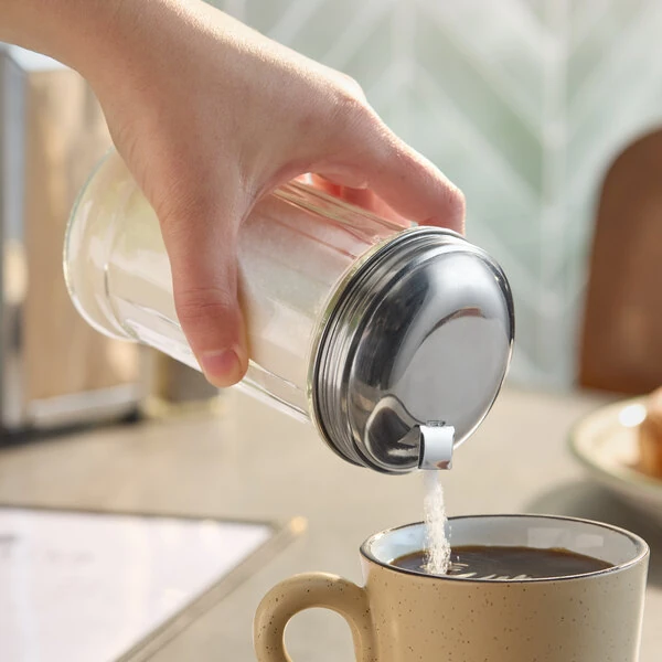 Choice 12 oz. Glass Sugar Pourer