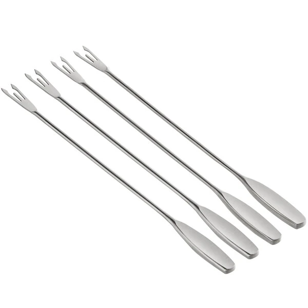 Boska 330304 Monaco+ 8" Stainless Steel Fondue Forks - 4/Set