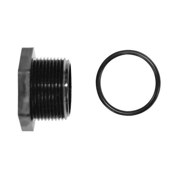 Satellite Industries 1630-699 1 1/4 inch Black Plug with O-Ring for 23340