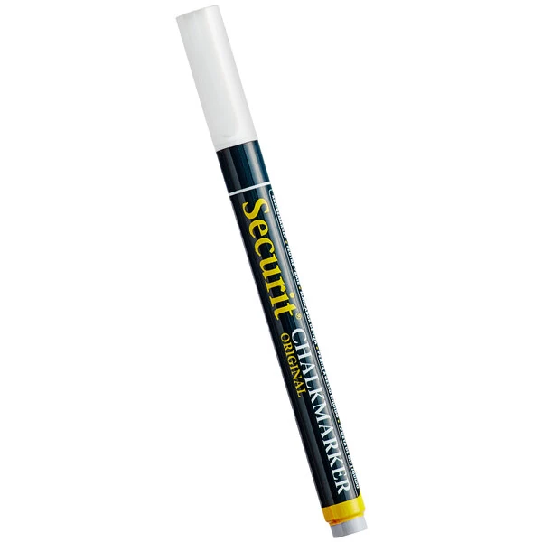 American Metalcraft SMA100WT Securit All-Purpose Mini Tip White Chalk Marker