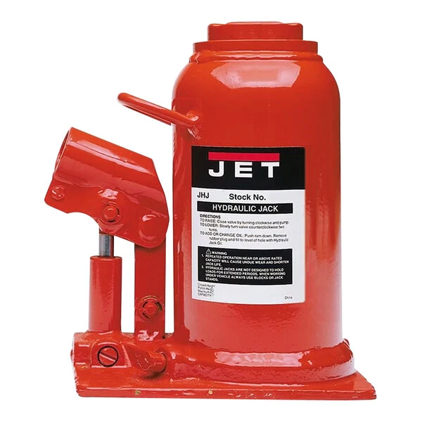 JET JHJ Series 12 1/2 Ton Low-Profile Hydraulic Bottle Jack JET453313K