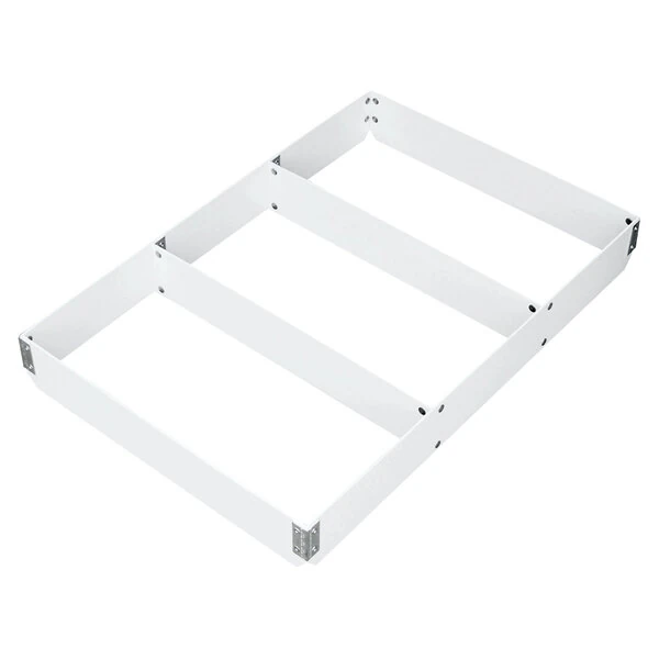 MFG Tray 176213-1537 2" High 3-Section Full-Size Fiberglass Sheet Pan Extender Divided Lengthwise