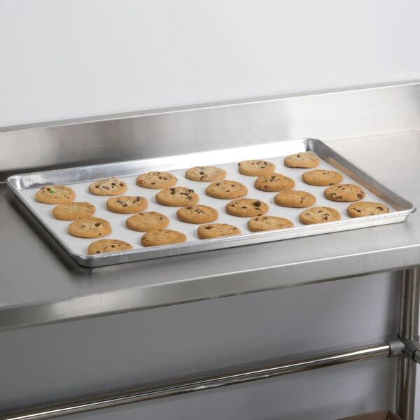 Advance Tabco 18-A-26 Full Size 16 Gauge 18 inch x 26 inch Wire in Rim Aluminum Sheet Pan