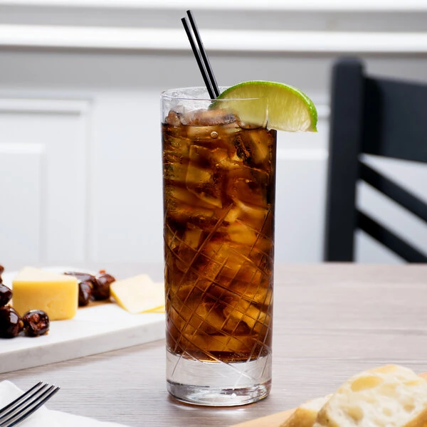 Reserve by Libbey 9038/69477 Renewal 12 oz. Crosshatch Beverage Glass - 24/Case