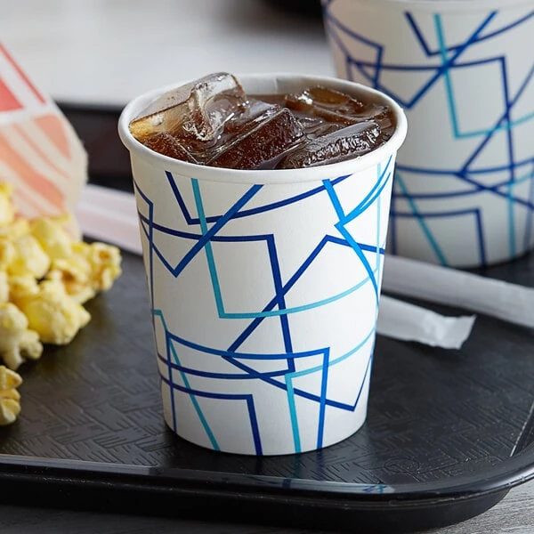 Choice 7 oz. Poly Paper Cold Cup - 2,000/Case