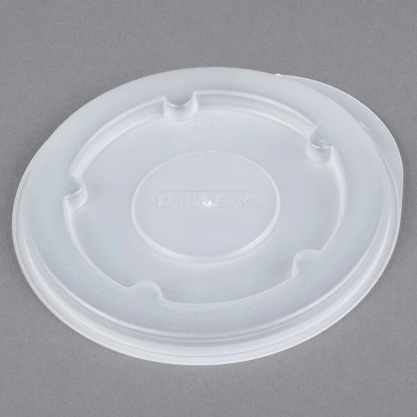 Dinex DX43008714 Heritage Translucent Disposable Lid for Dinex DX4300 Heritage 9 oz. Insulated, Stackable Bowl - 1,000/Case