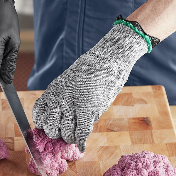 Schraf Gray A8 Level Cut-Resistant Glove - Medium
