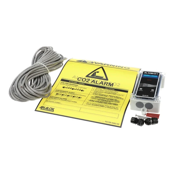 Analox AX60RSYBE Ax60+ Alarm, Hard Wired, Blue Strobe, In
