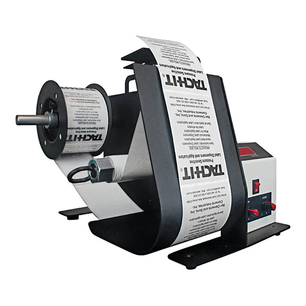 Tach-It KL-250 Vertical Automatic High-Speed Label Dispenser with 5" Maximum Label Width - 110V
