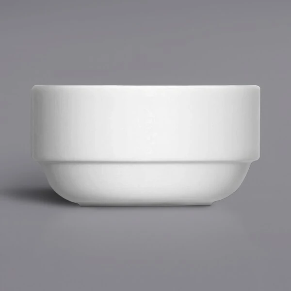Bauscher Modulus from BauscherHepp 8.5 oz. Porcelain Bright White Porcelain Bright White Bowl - 36/Case
