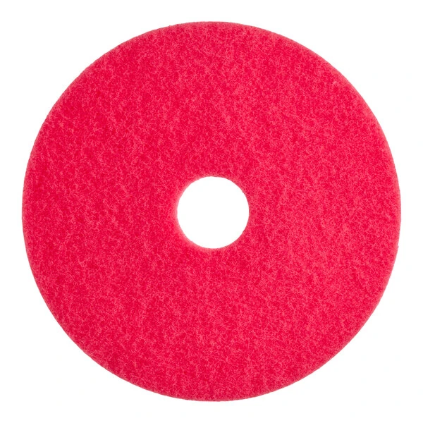 Niagara™ 5100N 17" Red Buffing Floor Pad - 5/Case