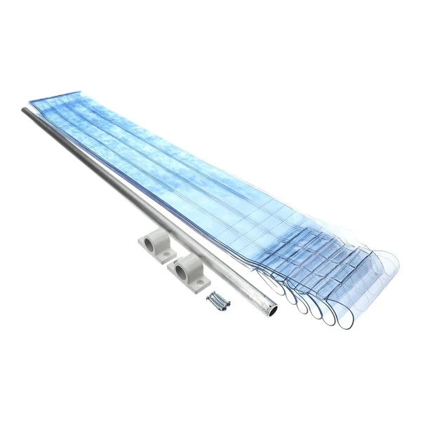 Curtron M108-PR-4080 Complete Strip Door W/Hardware