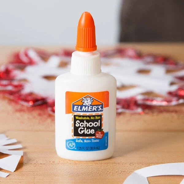 Elmer's E301 1.25 fl. oz. White Liquid School Glue