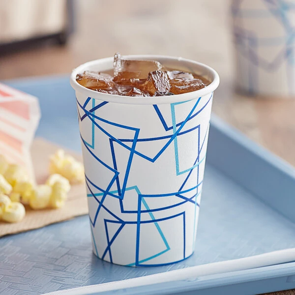Choice 9 oz. Poly Paper Cold Cup - 2,000/Case