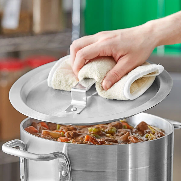 Choice 10 3/8 inch Domed Aluminum Pot / Pan Cover