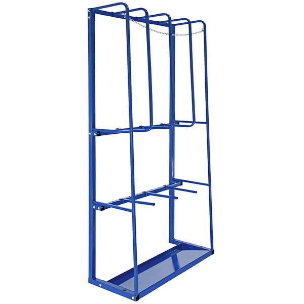 Vestil 23" x 53" x 106 1/2" 4-Bay Expandable Steel Storage Rack EVR-106-S - 4,000 lb. Capacity