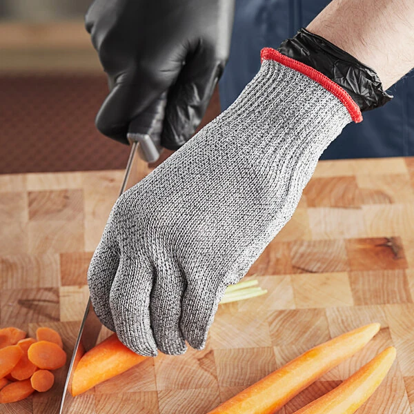 Schraf Gray A8 Level Cut-Resistant Glove - Small