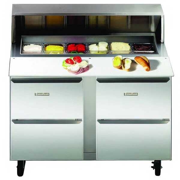 Traulsen UPT3212-D 32" 2 Drawer Refrigerated Sandwich Prep Table