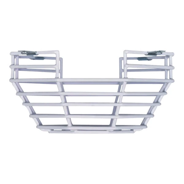 Safety Technology International Steel Web Stopper White Low-Profile Surface-Mount Wire Smoke Detector Guard STI-9602