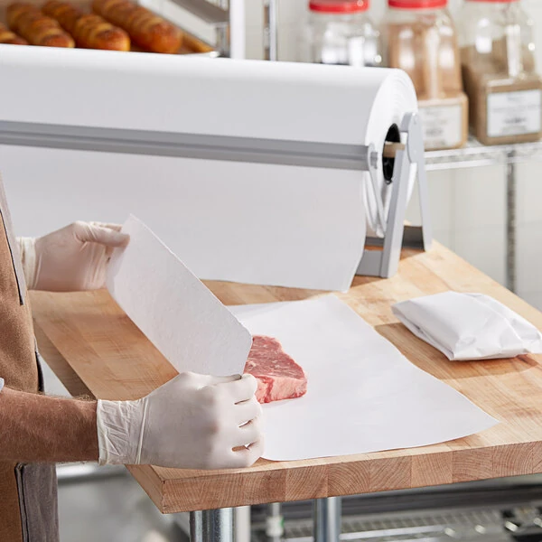 Choice 24" x 1000' 47/7 lb. Premium Freezer Paper Roll