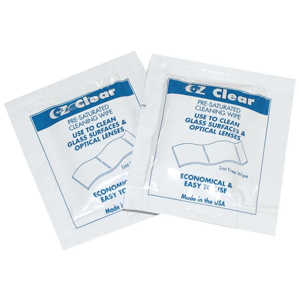 Controltek USA 510005 Pre-Saturated Lens Cleaning Wipes - 50/Box