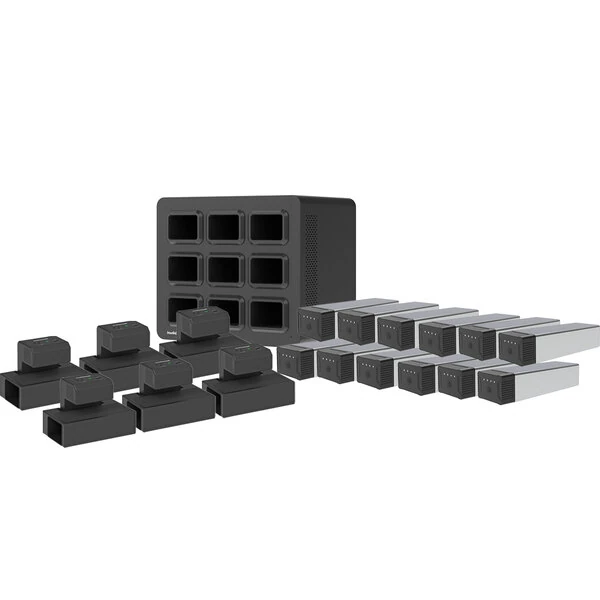 Luxor KBEP-12B6C9 KwikBoost EdgePower Constant Use Desktop Charging Station System