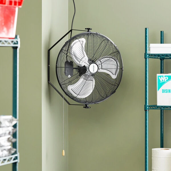 Boltic 20" Wall-Mounted 3-Speed Workstation Fan - 3,540-4,680 CFM, 120V