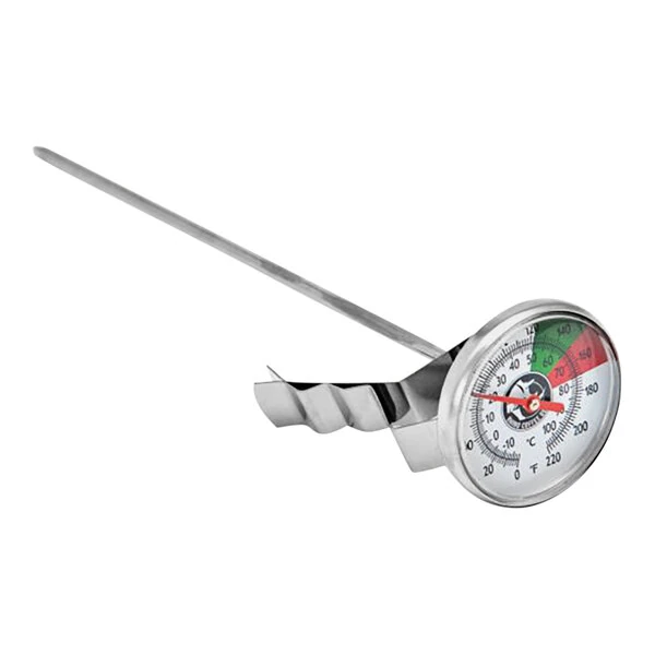 Rhino Coffee Gear 7" Hot Beverage / Frothing Thermometer 0 to 220 Degrees Fahrenheit RWTHERML
