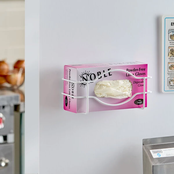 Noble 1 Box Wire Wall Mount Glove Dispenser