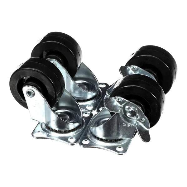 Arctic Air 68028K 2 Lock & 2 Nonlocking Casters