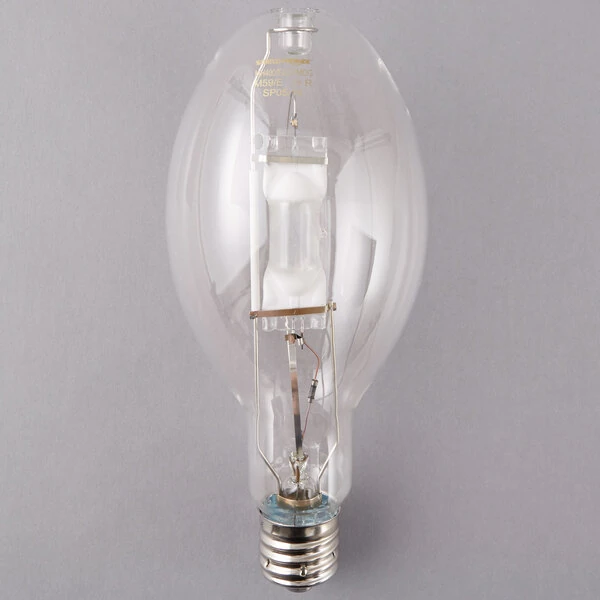 Satco S1932 150 Watt Warm Yellow Clear Finish High Pressure Sodium HID Light Bulb (ET23.5)