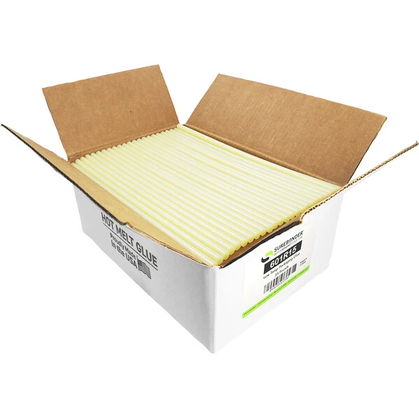 Surebonder 601R15 15 inch x 7/16 inch Low Temp Tan Glue Stick - 300/Pack
