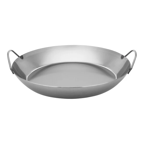 Matfer Bourgeat 14 1/8" Black Carbon Steel Paella Pan 062051
