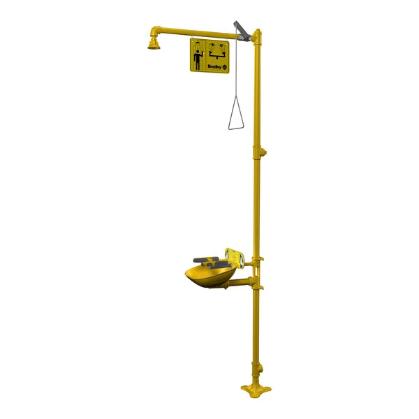 Bradley Drench Shower and Halo Eye / Face Wash Station S19314FW