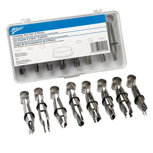 Ateco 4202 8-Piece Crimper Tool Set