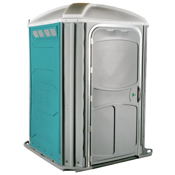 PolyJohn PH03-1000 Comfort XL Aqua Wheelchair Accessible Portable Restroom - Assembled