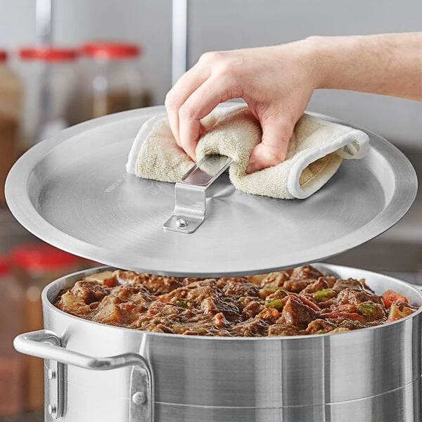 Choice 14 3/8 inch Domed Aluminum Pot / Pan Cover