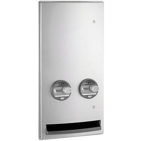 Bobrick B-4706C ConturaSeries Recessed Napkin / Tampon Dispenser