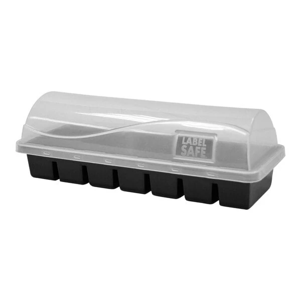 DayMark LabelSafe IT117504 7-Slot Label Dispenser with 1" Slots