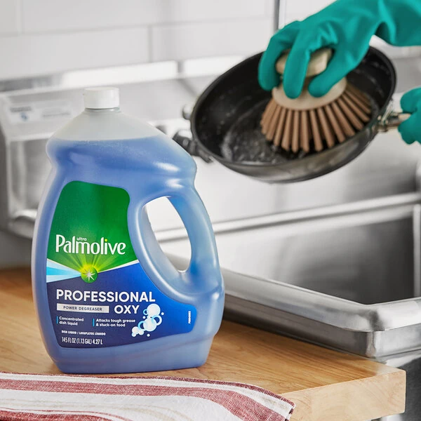 Palmolive Ultra Professional CPC61034143CT 145 oz. Fresh Scent Oxy Power Degreaser Liquid Dish Soap - 4/Case