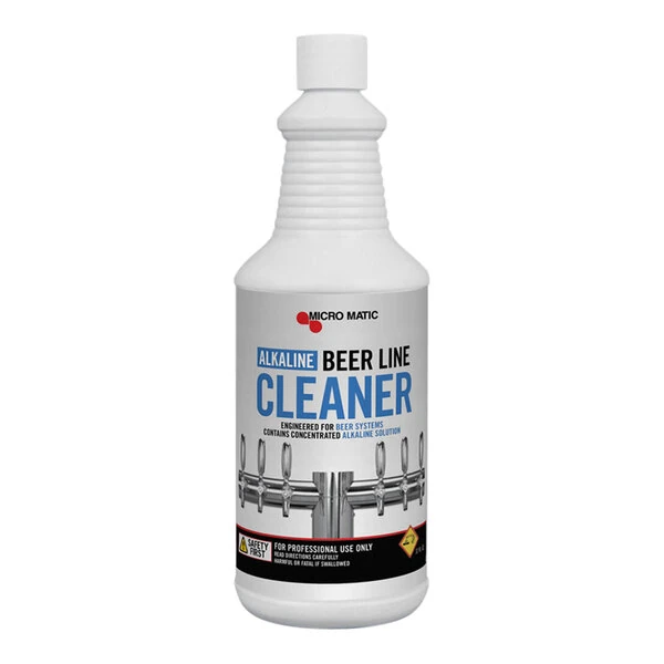 Micro Matic MM-B32 32 fl. oz. Alkaline Beer Line Cleaner
