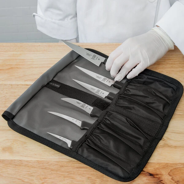 Mercer Culinary M12610 Garde Manger 7-Piece Plating / Carving Knife Set