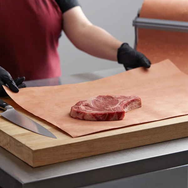 24" x 1000' 40 lb. PeachTREAT® Butcher Paper Roll