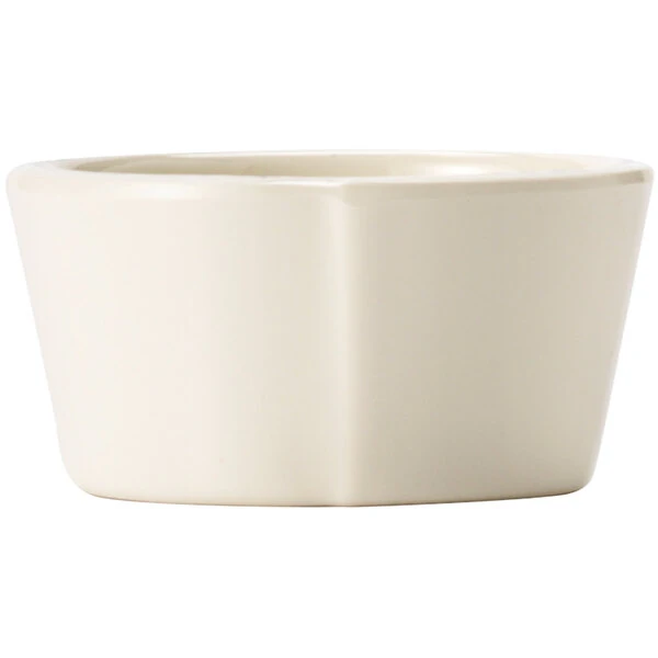 Libbey Farmhouse 2.5 oz. Ivory (American White) Melamine Sauce Cup - 36/Case